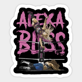 Alexa Bliss Twisted Bliss Signature Sticker